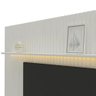 Rack com Painel Ripado para TV até 84 Polegadas LED 3 Gavetas com Rodízios 230cm Gelius Naturale - 6