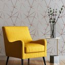 Ver imagem 3 de Papel de Parede Adesivo Zara Cinza Rose Quarto Sala Rolo 15m