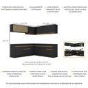 Ver imagem 4 de Armário Cozinha Completa Canto Veneza Mp2096 Multimóveis Preto + Brinde Jogo de Panelas Tramontina