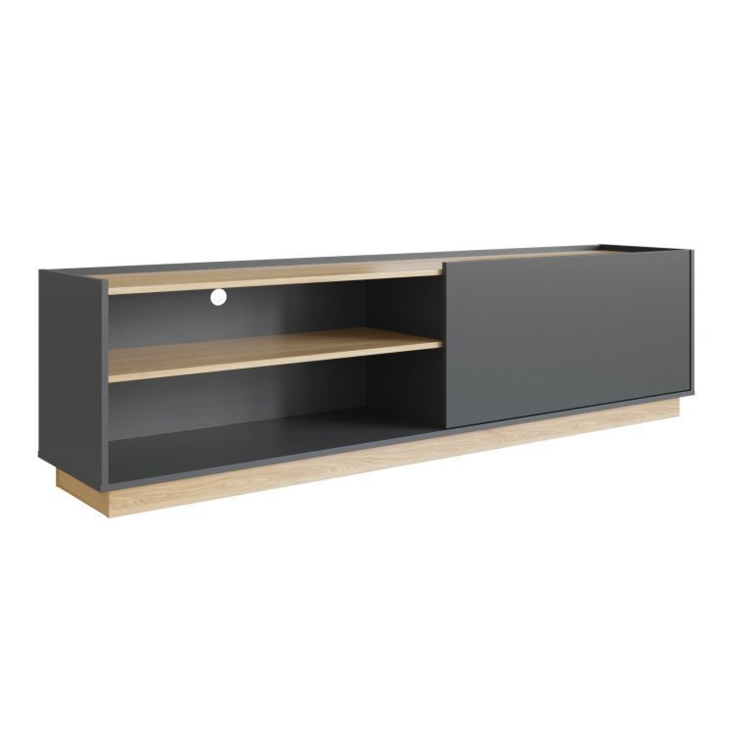 Sala de Estar Completa Rack Asti para TV até 60 Polegadas com Mesa de Centro Bari Completa Móveis - 3