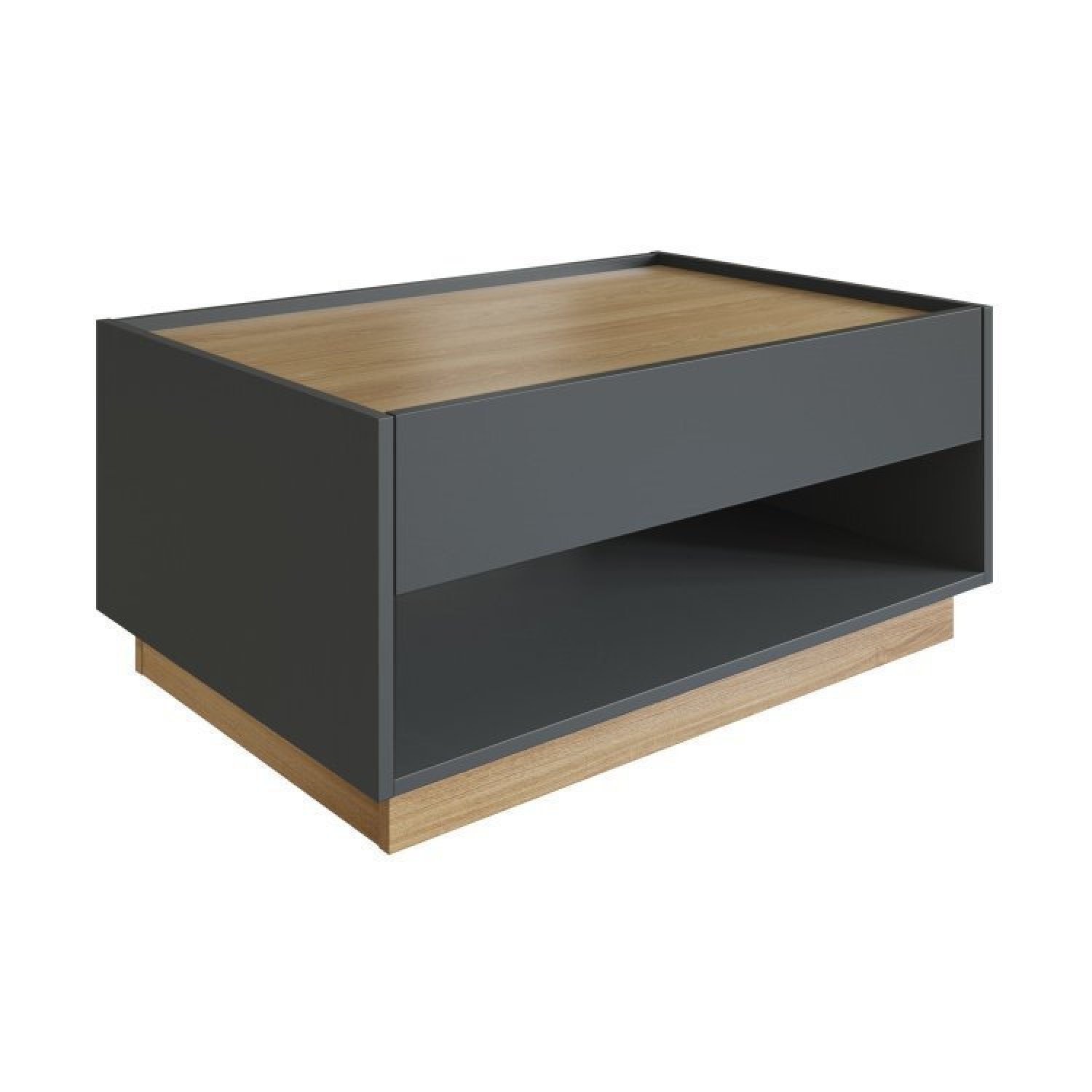 Sala de Estar Completa Rack Asti para TV até 60 Polegadas com Mesa de Centro Bari Completa Móveis - 11