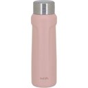 Ver imagem 1 de Just Life Garrafa Térmica 23x7x7cm 500ml Inox Rosa Parede Dupla