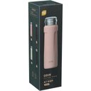 Ver imagem 3 de Just Life Garrafa Térmica 23x7x7cm 500ml Inox Rosa Parede Dupla