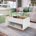 Ver imagem 5 de Conjunto Painel para TV até 55 Polegadas com Mesa de Centro Cremona Completa Móveis