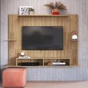 Ver imagem 2 de Conjunto Painel para TV até 55 Polegadas com Mesa de Centro Cremona Completa Móveis