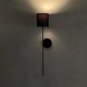 Ver imagem 2 de Arandela Luminária de Parede Clássica Interna Preto com Cúpula Preto Ref 83