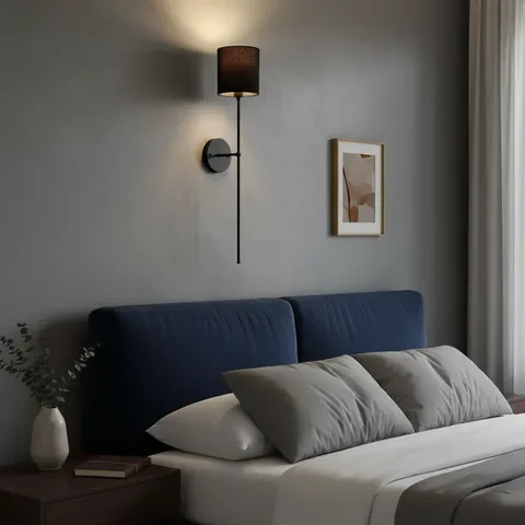 Arandela Luminária de Parede Clássico Moderna com Cupula Ref 83 Decoração Casa Sala Quarto Banheiro