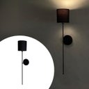 Ver imagem 1 de Arandela Luminária de Parede Clássica Interna Preto com Cúpula Preto Ref 83