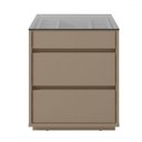Ver imagem 1 de Mesa de Cabeceira Belize 3 Gavetas Fendi - Casa D