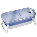 Ver imagem 1 de Banheira Ofurô Dobrável para Adulto 340 L - Azul