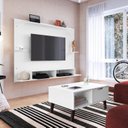 Ver imagem 1 de Conjunto Painel para TV até 55 Polegadas com Mesa de Centro Trento Completa Móveis