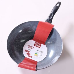 Panela Wok Antiaderente 30cm Bene Casa - 2
