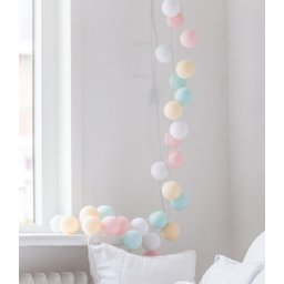 Bolinhas de Luz Cormilu Led, À Pilha, 10 Bolas, 1.5m, (candy Colors) - 6
