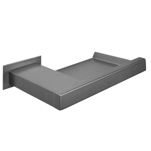 Saboneteira Inox Grafite - Kromus RT0303G