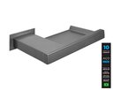 Ver imagem 2 de Saboneteira Inox Grafite - Kromus RT0303G