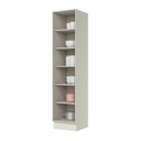 Ver imagem 5 de Paneleiro 1 Porta 5 Prateleiras 50cm MDF Fineze Bege/Areia