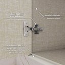 Ver imagem 7 de Paneleiro 1 Porta 5 Prateleiras 50cm MDF Fineze Bege/Areia