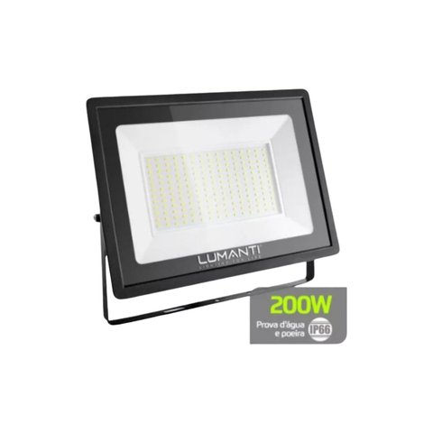 Refletor Smart Eco Led 200w 5500k Autovolt 16000 Lumens