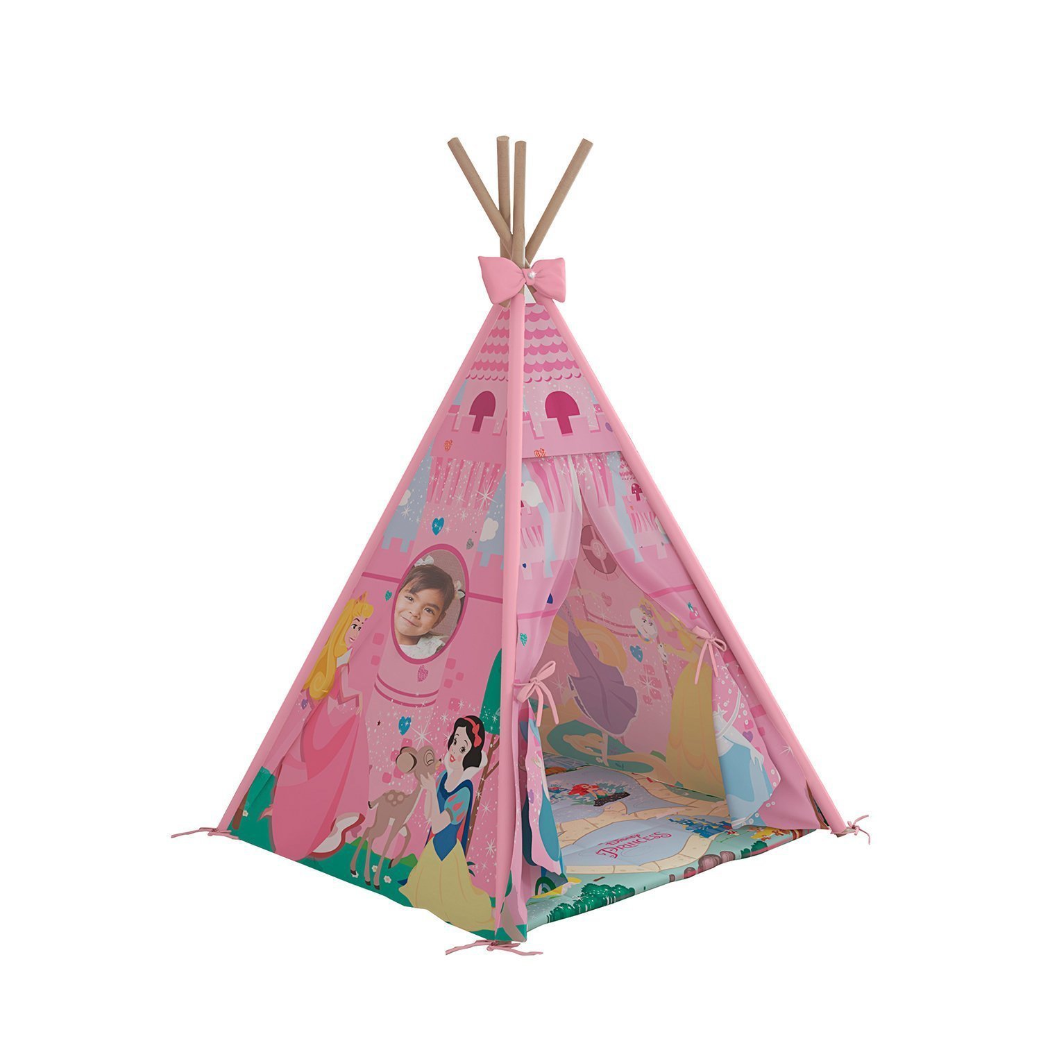 Cabana Tenda Infantil Princesas Disney Pura Magia - 5