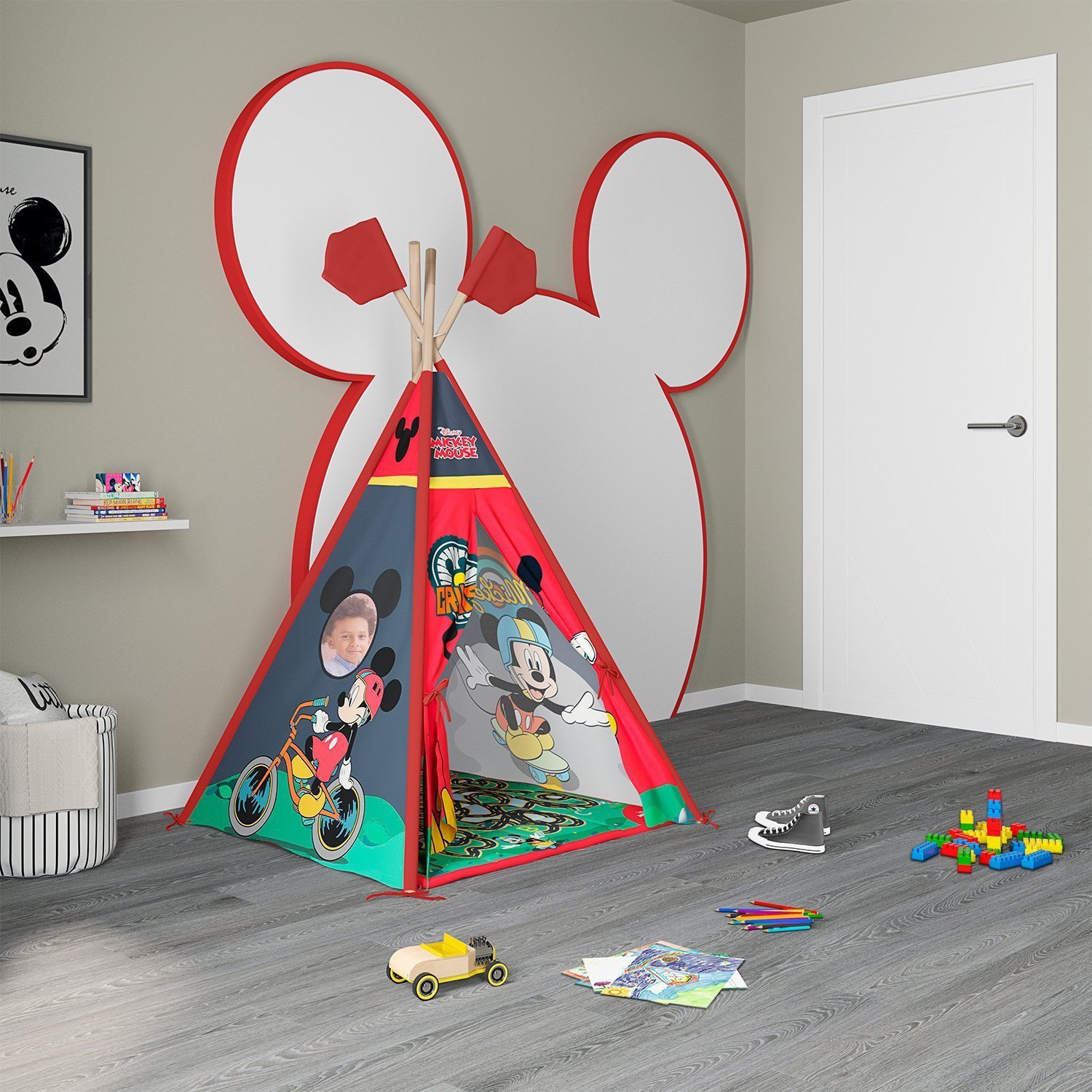 Cabana Tenda Infantil Mickey Disney Pura Magia - 3