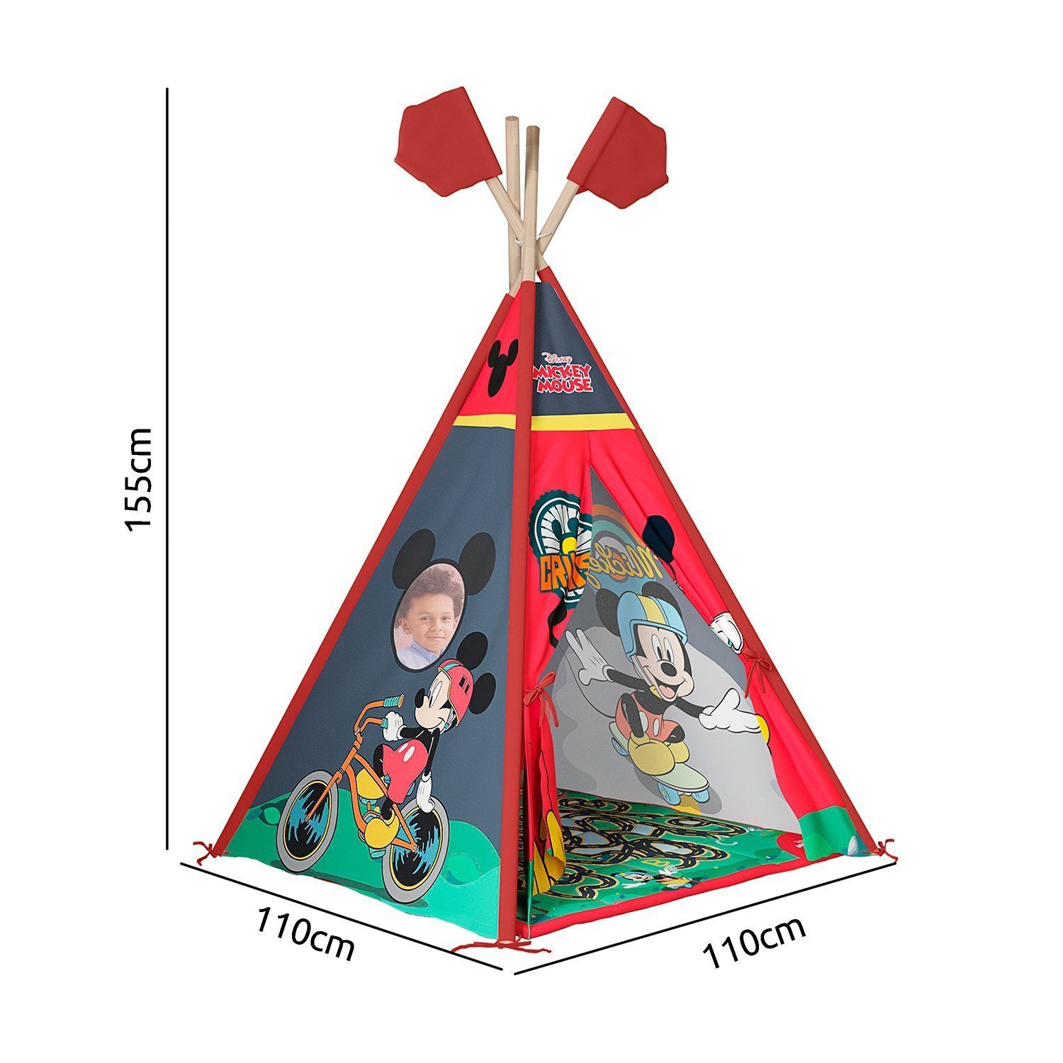 Cabana Tenda Infantil Mickey Disney Pura Magia - 4