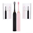 Ver imagem 1 de Kit 2 Escovas Dental Elétrica Recarregável X-2 Clean Vibratória 8 Refis