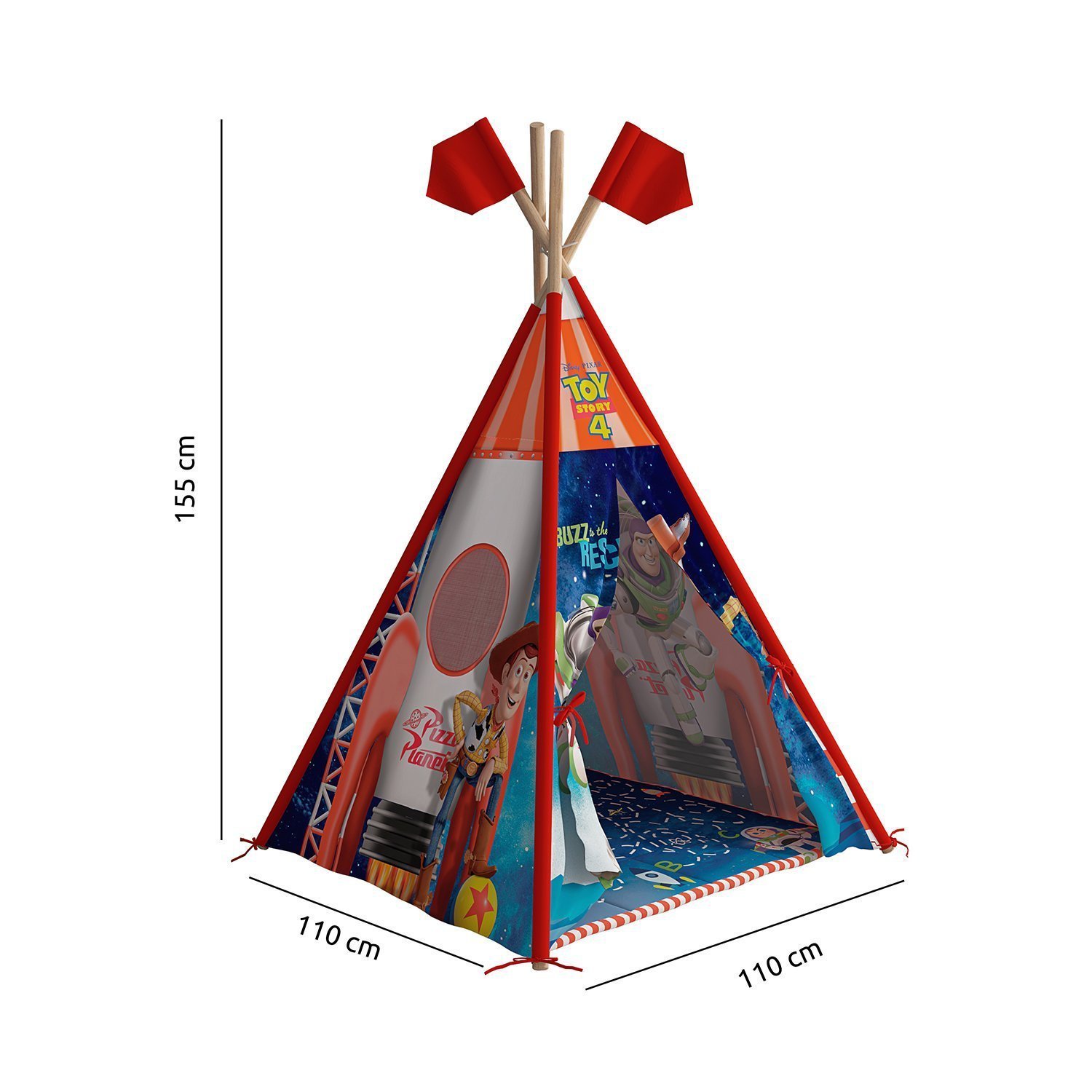 Cabana Tenda Infantil Toy Story Disney Pura Magia - 4