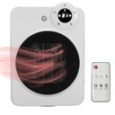 Ver imagem 3 de Aquecedor Eletrico Portatil Temperatura Ajustavel Display Digital Controle Angulo 70 Graus Potente S