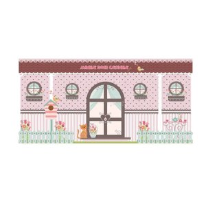Cortina Doce Casinha Joy 