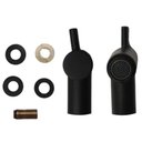 Ver imagem 4 de Torneira Banheiro Metal Bancada Preta Baixa Domum