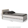 Cama Infantil com Cabeceira Wood  - 3