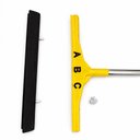 Ver imagem 2 de Rodo Multiuso Cabo Inox 44cm Amarelo Eva Duplo Frg0351a Substituível