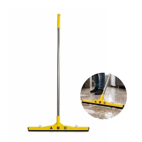 Rodo Multiuso Cabo Inox 44cm Amarelo Eva Duplo Frg0351a Substituível