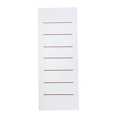 Folha de Porta de Madeira 210x82cm Cristal Primer Uniportas Branco