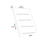 Ver imagem 4 de Folha de Porta de Madeira 210x82cm Cristal Primer Uniportas Branco