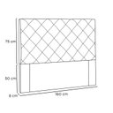 Ver imagem 3 de Cabeceira Queen 160cm Linho Tânia