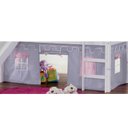 Ver imagem 1 de Cortina Tenda Castelo Para Cama com Escorregador Casatema MadeiraOriginals
