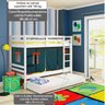 Beliche Infantil Teen Play com Cama Auxiliar e Tenda Madeira Maciça Casatema MadeiraOriginals - 2