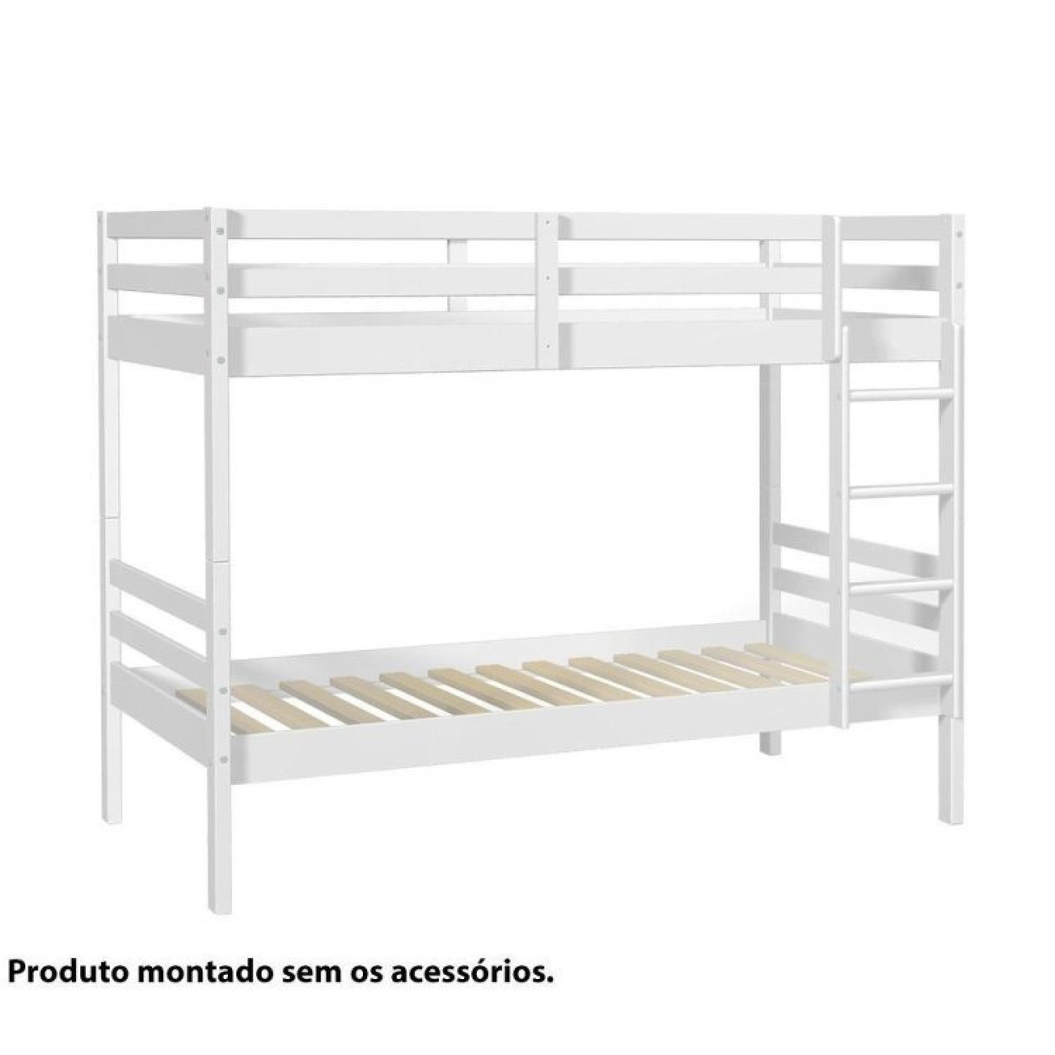 Beliche Infantil Teen Play com Cama Auxiliar e Tenda Madeira Maciça Casatema - 4