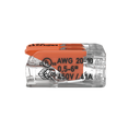 Ver imagem 4 de Kit 10 Conectores 41A Emenda 2 Fios 6mm Wago 221-612 Laranja