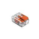 Ver imagem 3 de Kit 10 Conectores 41A Emenda 2 Fios 6mm Wago 221-612 Laranja