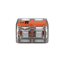 Ver imagem 2 de Kit 10 Conectores 41A Emenda 2 Fios 6mm Wago 221-612 Laranja