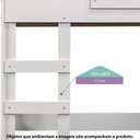 Ver imagem 2 de Cama Infantil com Escorregador e Tenda Fun Casatema MadeiraOriginals