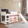 Cama infantil com Escorregador e Tenda Casinha Casatema MadeiraOriginals - 1
