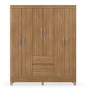 Ver imagem 2 de Guarda Roupa Casal Flash 2 Amêndola Touch - Demóbile