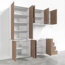 Ver imagem 6 de Cozinha Modulada 4 Peças sem Tampo Suspensa 2 Aéreos e 2 Balcões Ipanema CabeCasa MadeiraOriginals