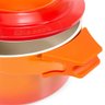 Alça Removível de Silicone para Panela 20 Cm Laranja Le Cook - 5