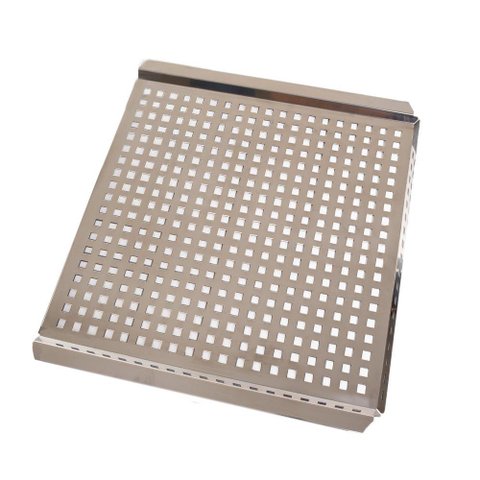 Grelha para Churrasco Multiuso Desmontável Aço Inoxidável Kort 45x45cm