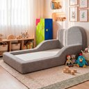 Ver imagem 1 de Cama Montessoriana Juvenil Cloud 100x182cm Xpand Tech Bouclê Cama Inbox
