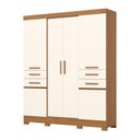 Ver imagem 2 de Guarda Roupa Casal 6 Portas 4 Gavetas B392
